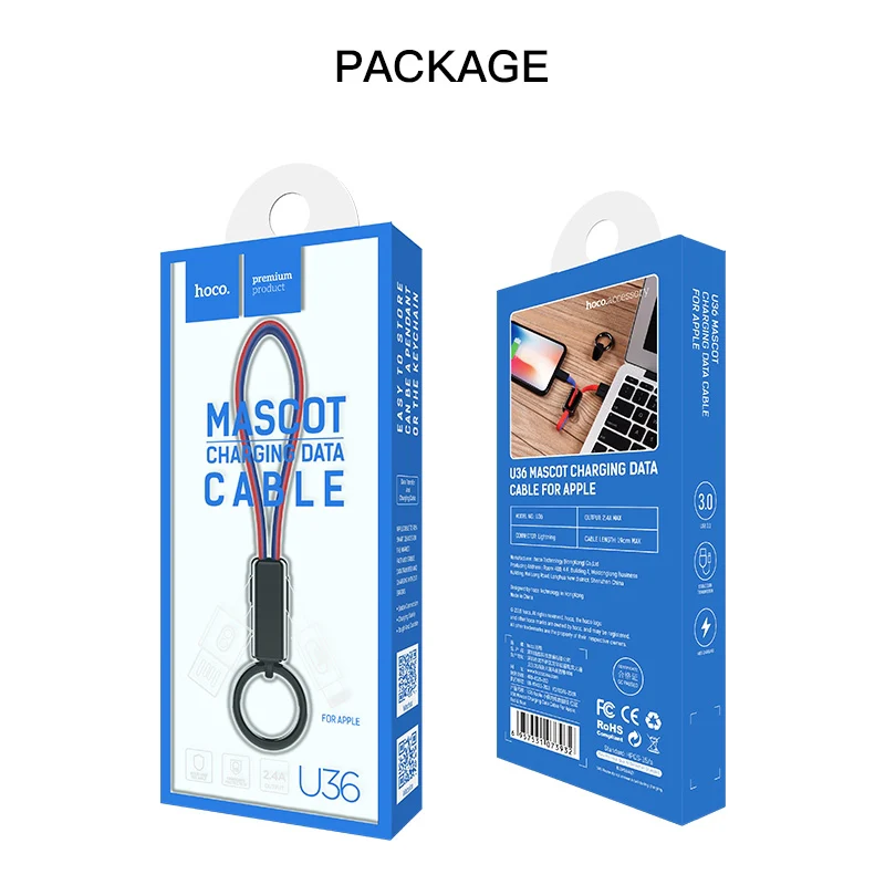 HOCO Portable Key Charging Cable (Type-C) - Image 5